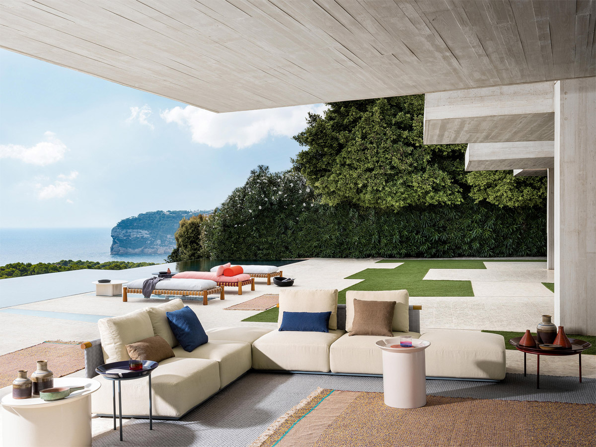 Gervasoni Hashi Outdoor Sofa Collection