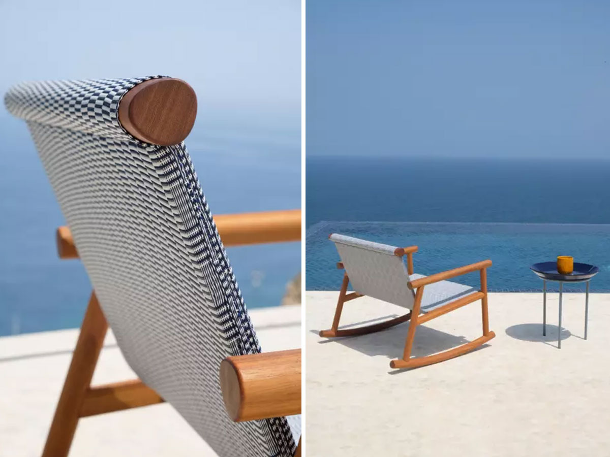 Gervasoni Hashi Rocking Chair