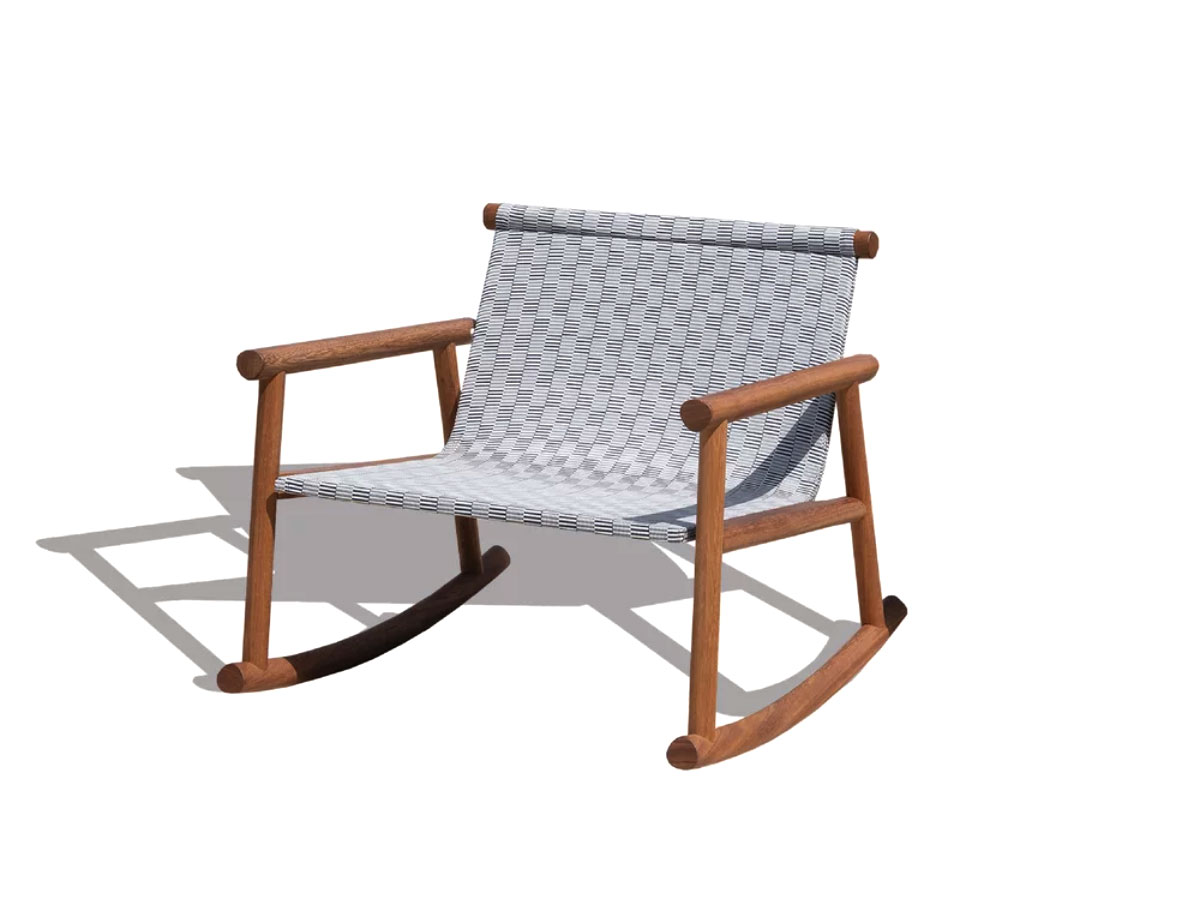 Gervasoni Hashi Rocking Chair