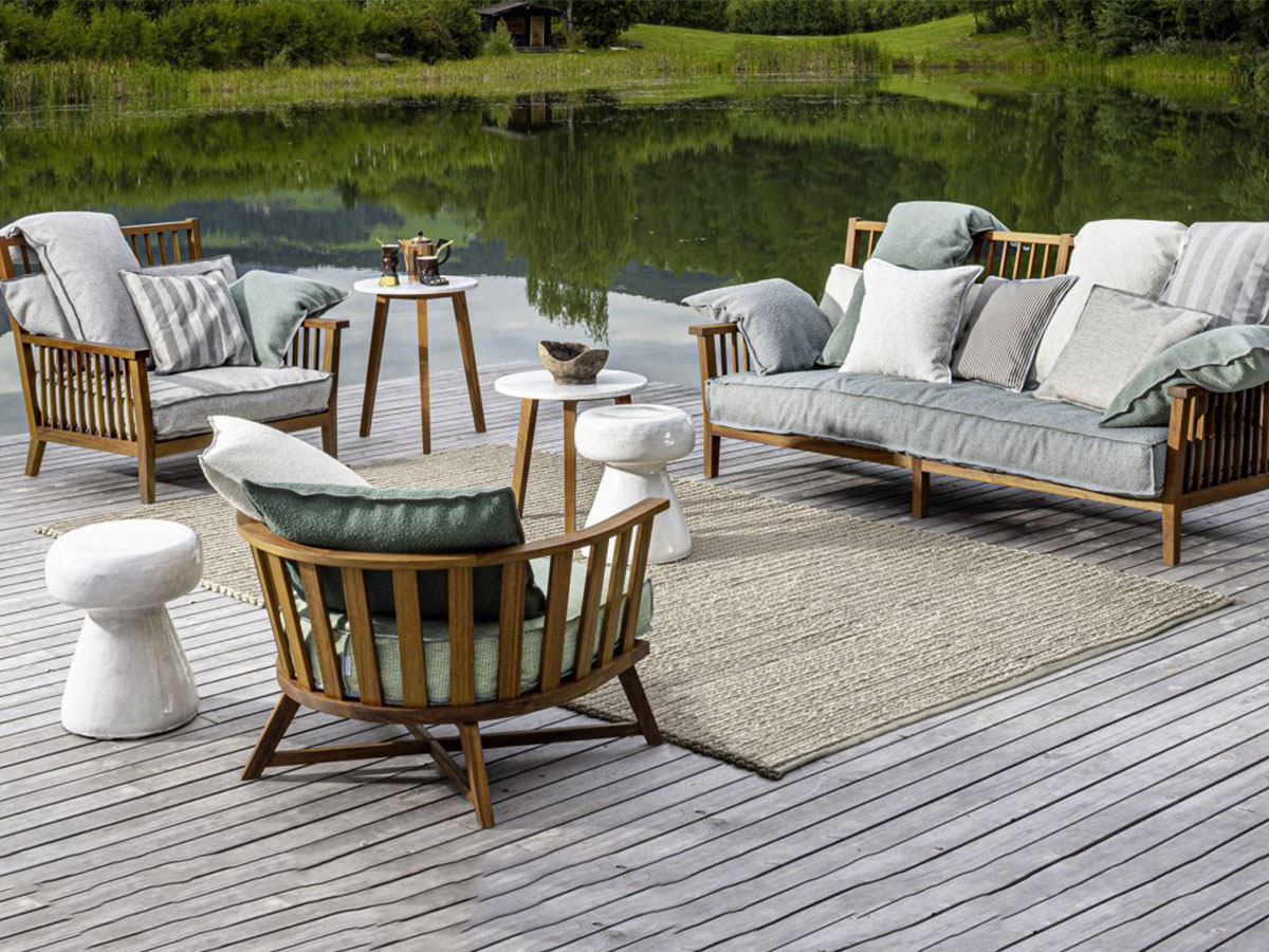 Gervasoni Inout 707 Armchair With Loose Cushions Aspen 03