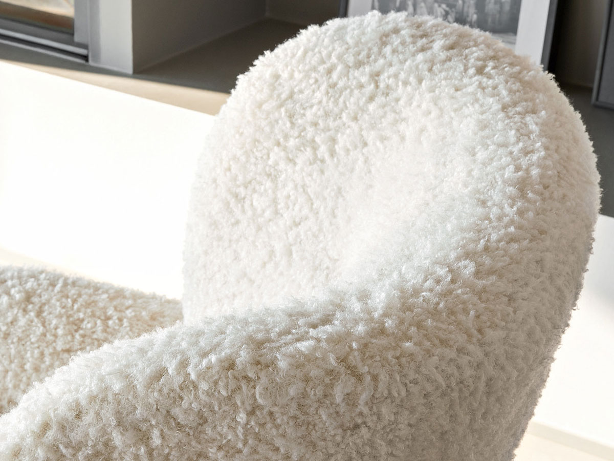 Gervasoni Loll 09 Swivel Armchair