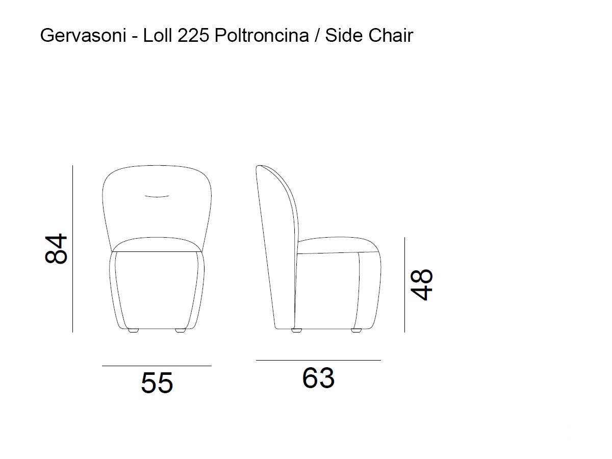 Gervasoni Loll 225 Chair