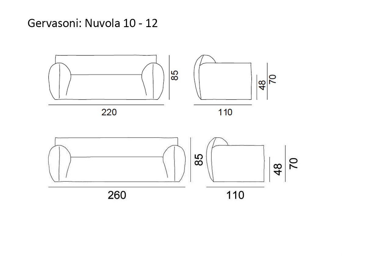 Gervasoni Nuvola Sofa