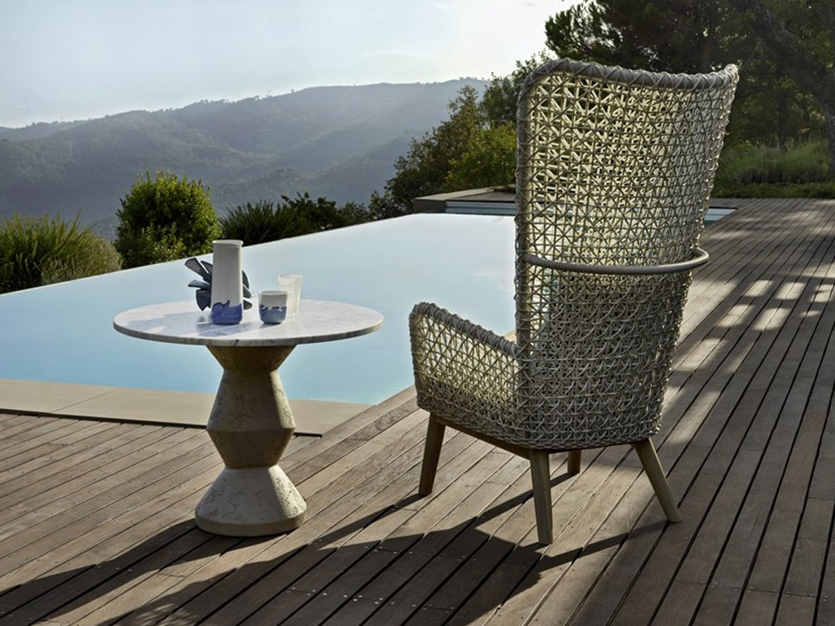 Gervasoni Panda 19 Bergere Armchair