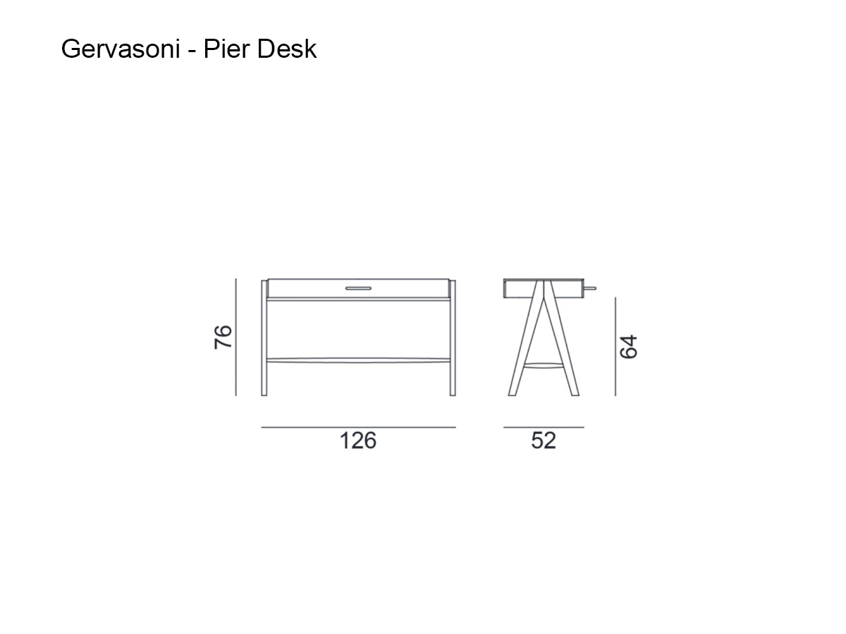 Gervasoni Pier 60 Desk