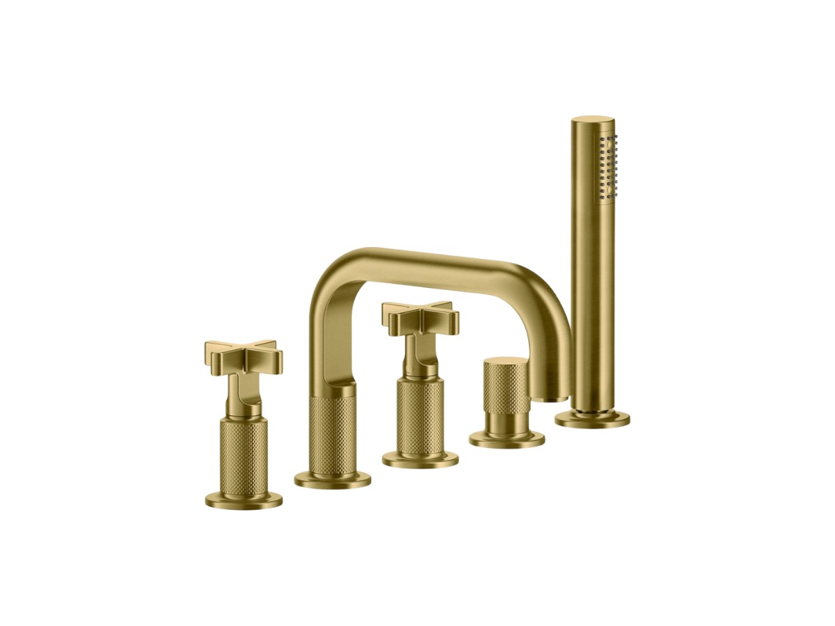 Смеситель для ванны Gessi Inciso 58140, кромка