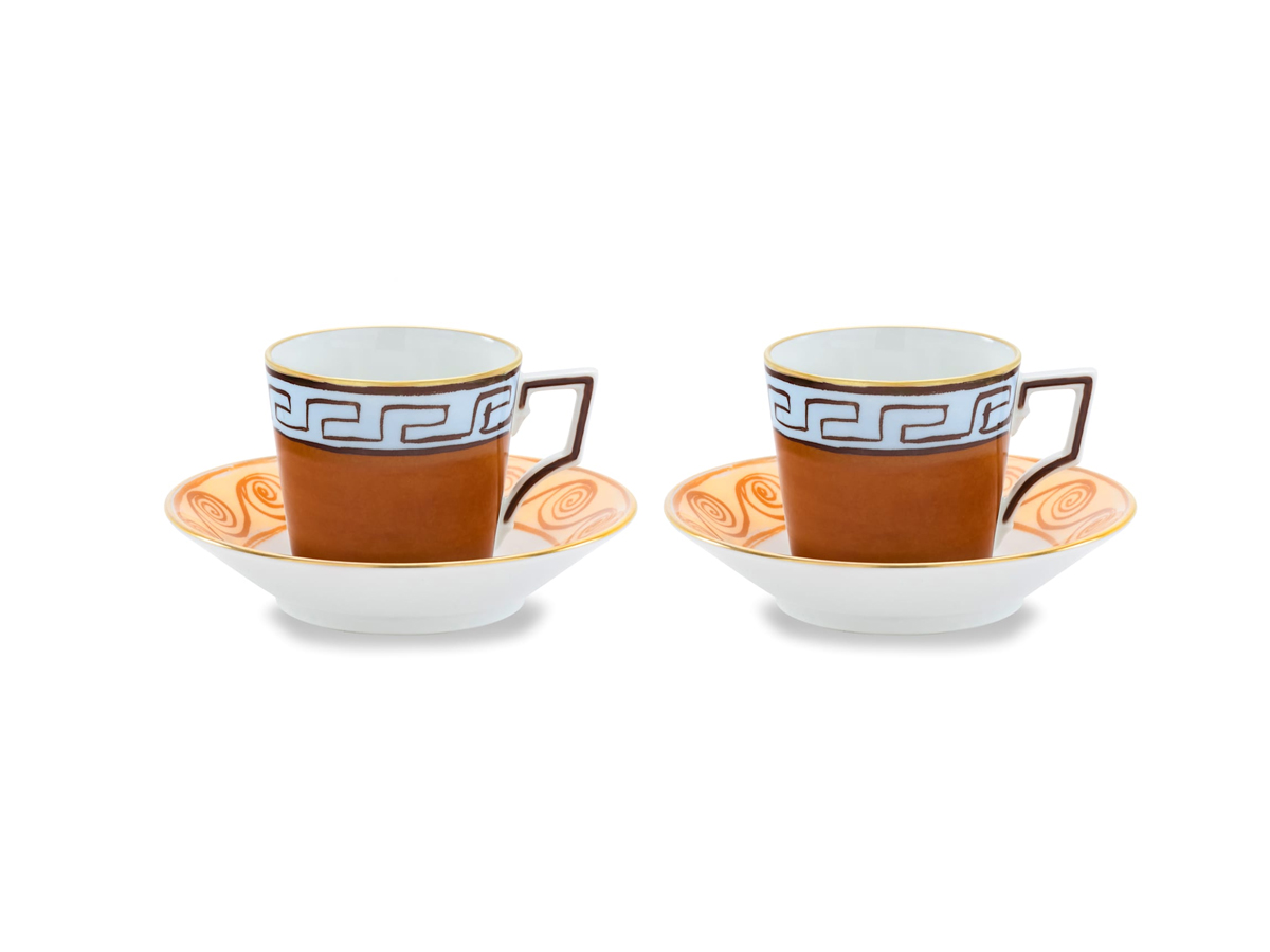 Сервиз Ginori 1735 Il Viaggio di Nettuno Terracotta, кофе 2