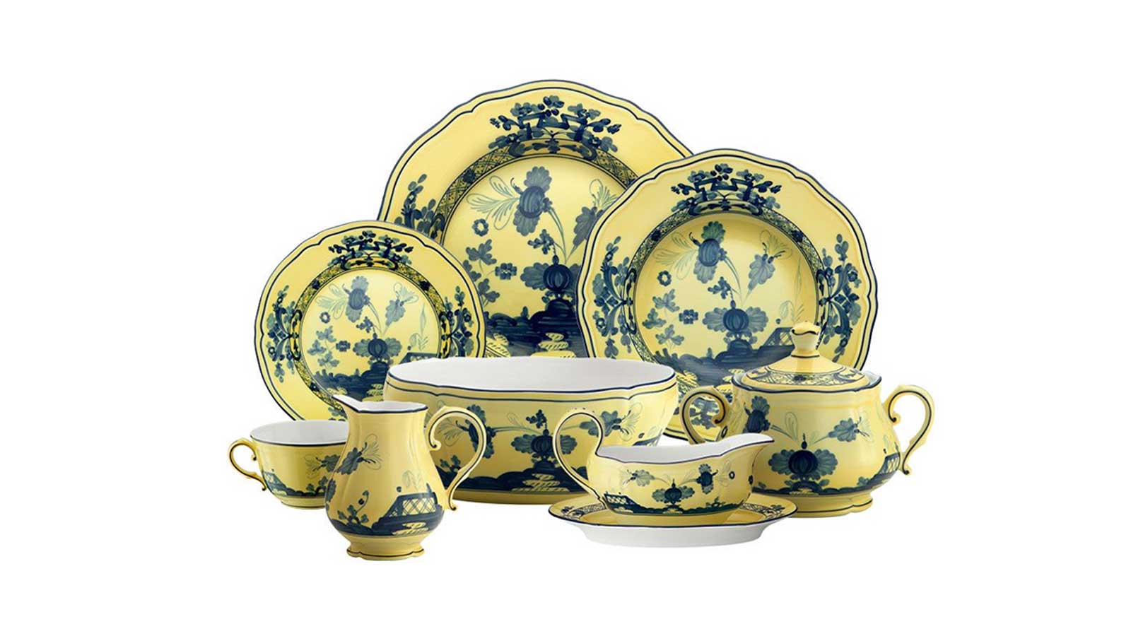 Столовый сервиз Ginori 1735 Oriente Italiano Citrino