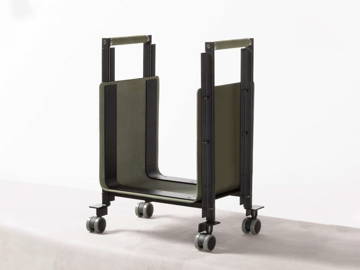 Giobagnara Megeve Firewood Trolley