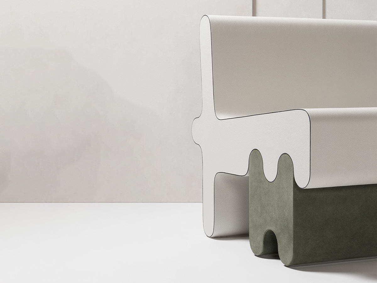 Giobagnara Ossicle Leather Armchair