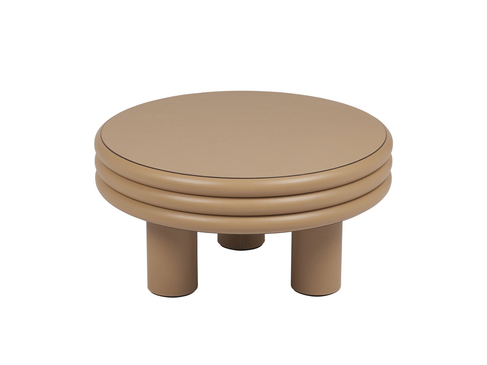 Giobagnara Scala Leather Coffee Table Low Large