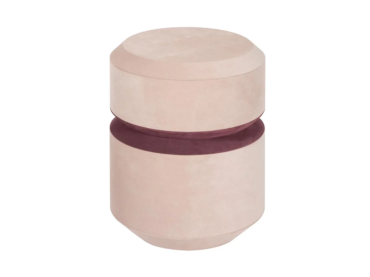 Giobagnara Yoyo Suede Pouf Pouf
