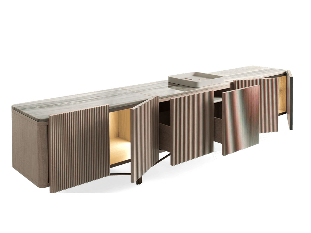 Буфет Giorgetti Charlotte, низкие ящики