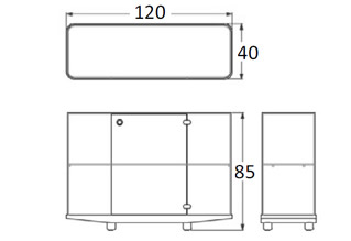 Glas Italia Collector Storage Unit
