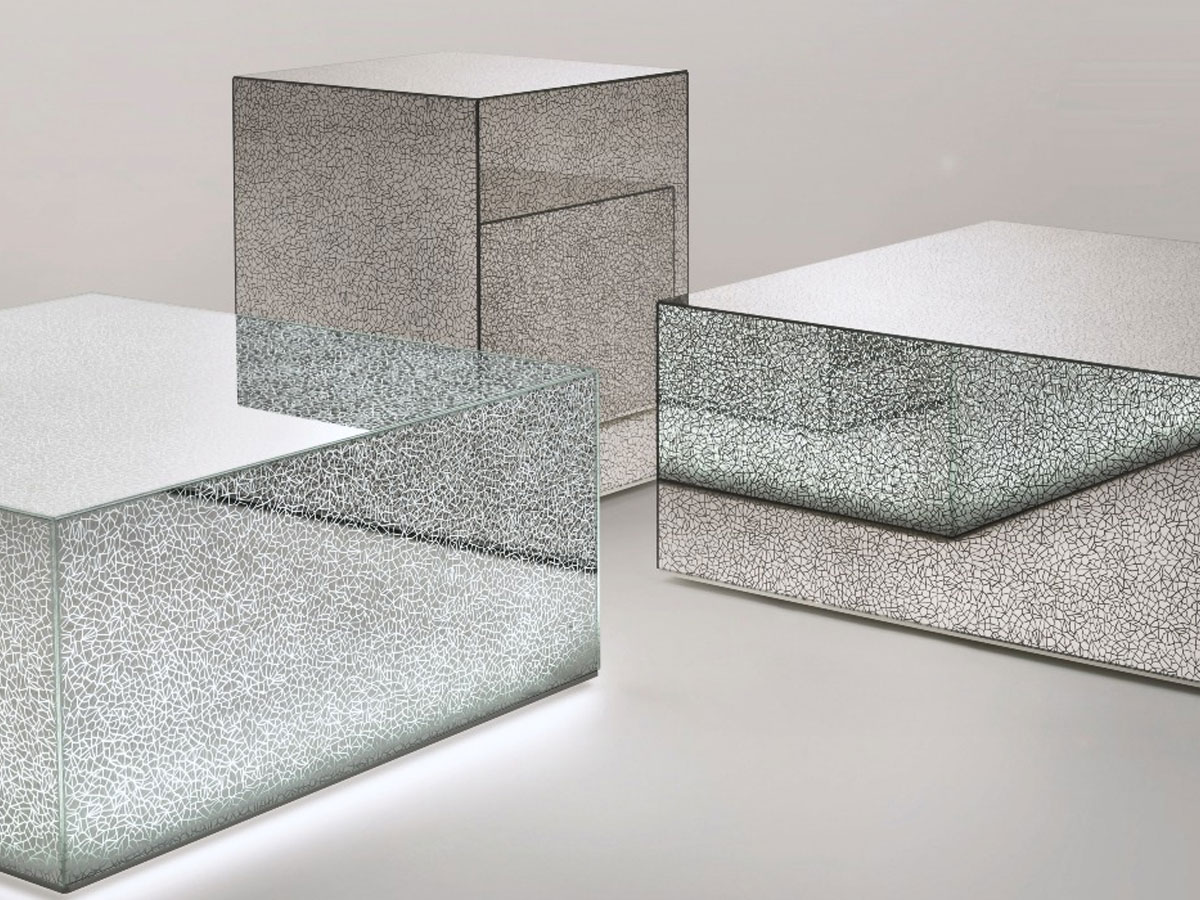 Glas Italia Crack Coffee Table