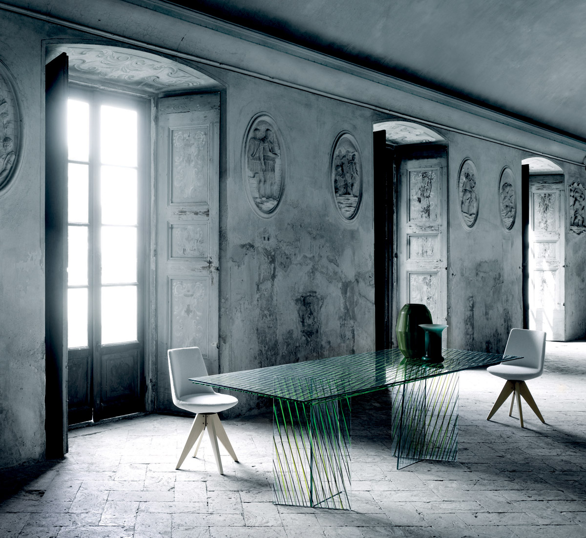 Glas Italia Crossing Table
