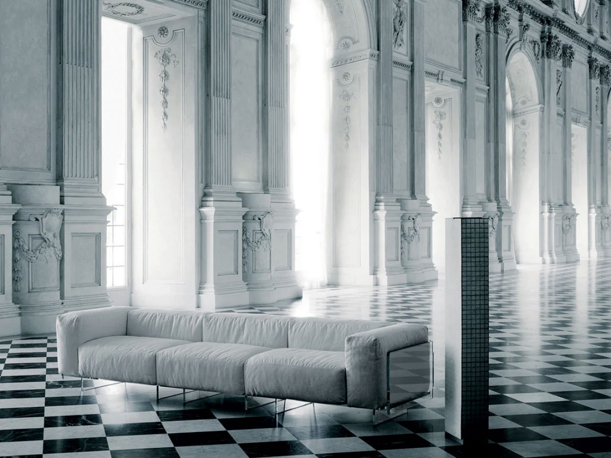 Glas Italia Crystal Lounge Sofa
