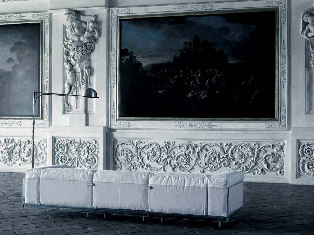 Glas Italia Crystal Lounge Sofa