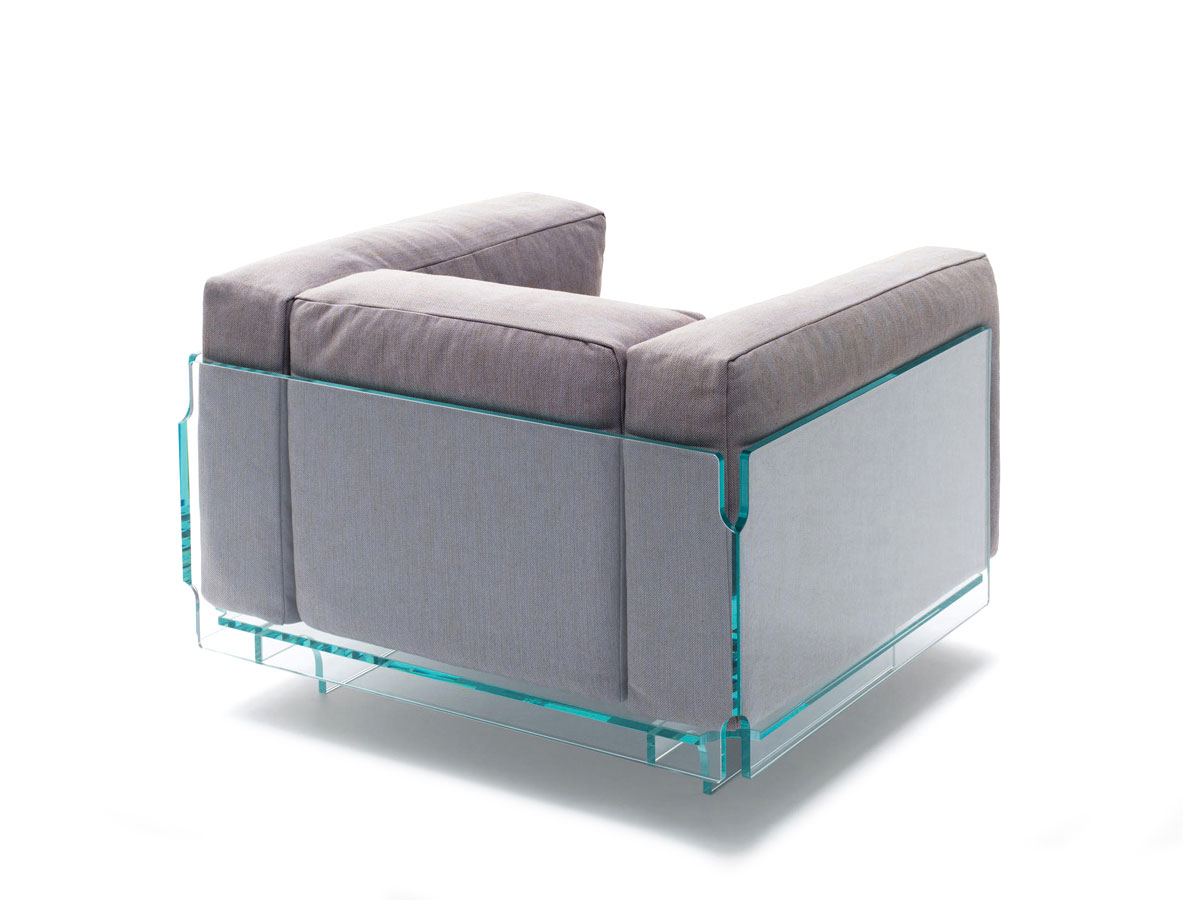 Glas Italia Crystal Lounge Armchair