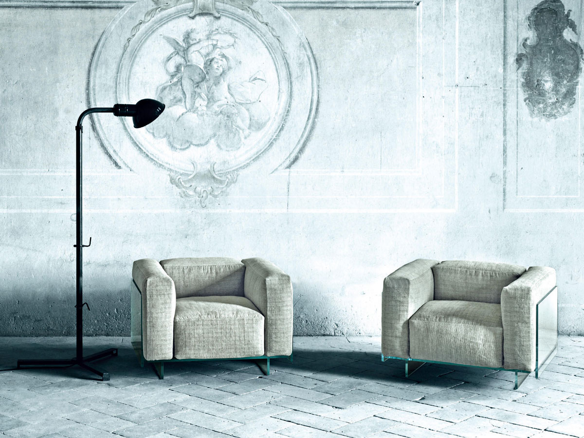 Glas Italia Crystal Lounge Armchair