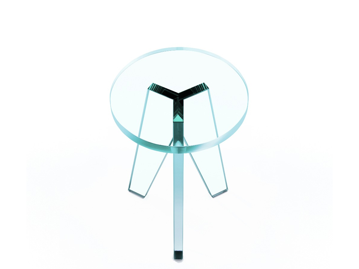 Glas Italia Crystal Stool