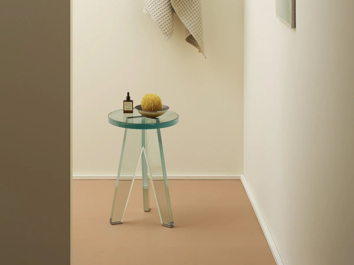 Glas Italia Crystal Stool