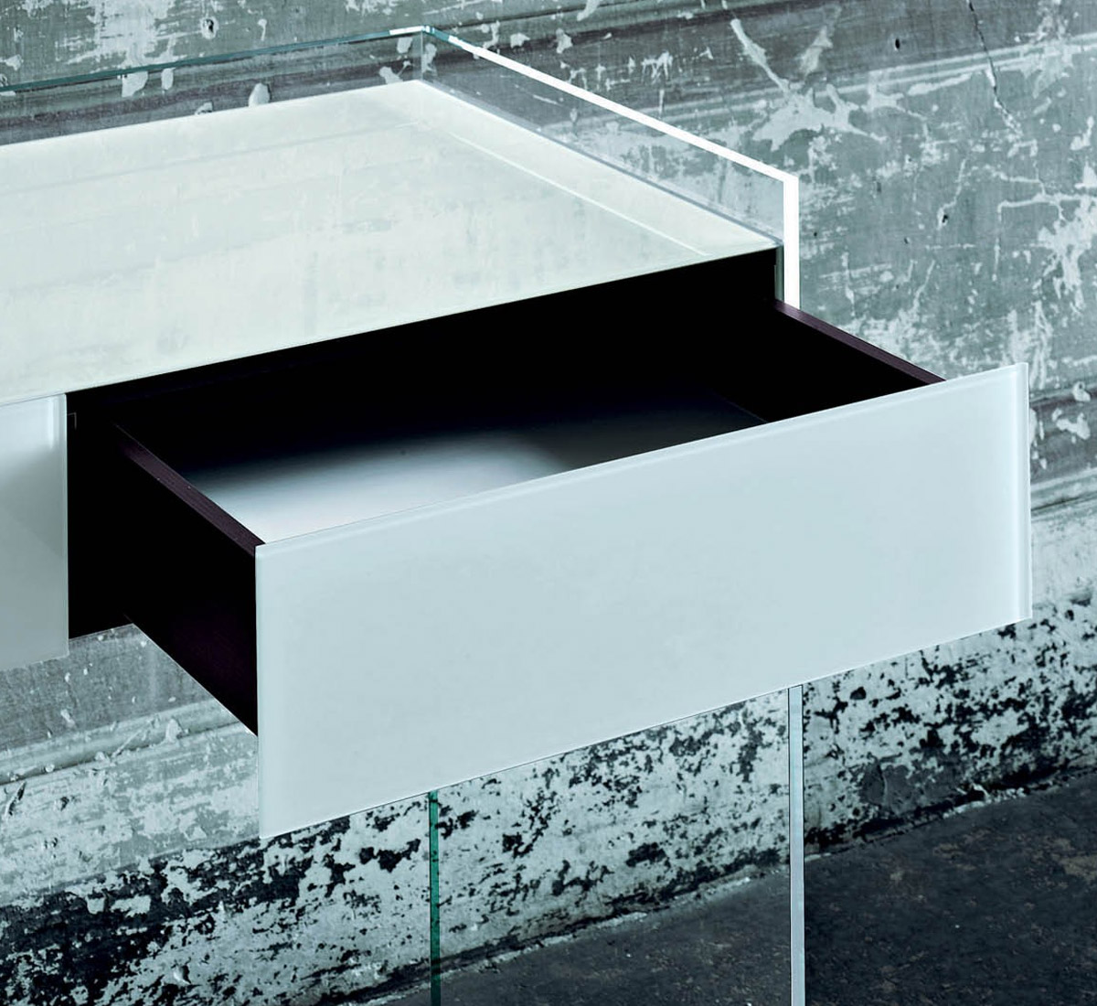 Glas Italia Float Bedside Table