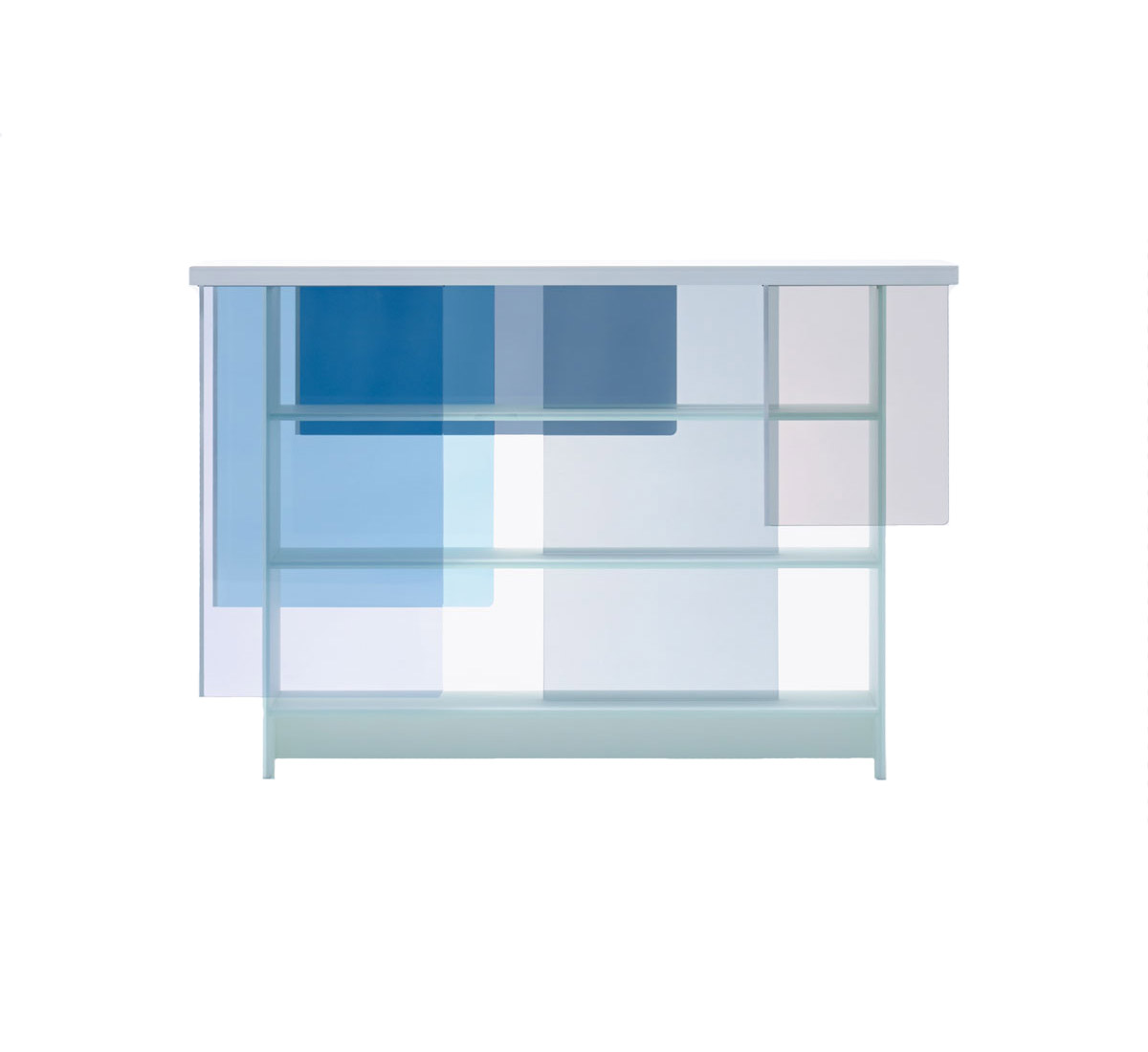 Glas Italia Layers Bookshelf