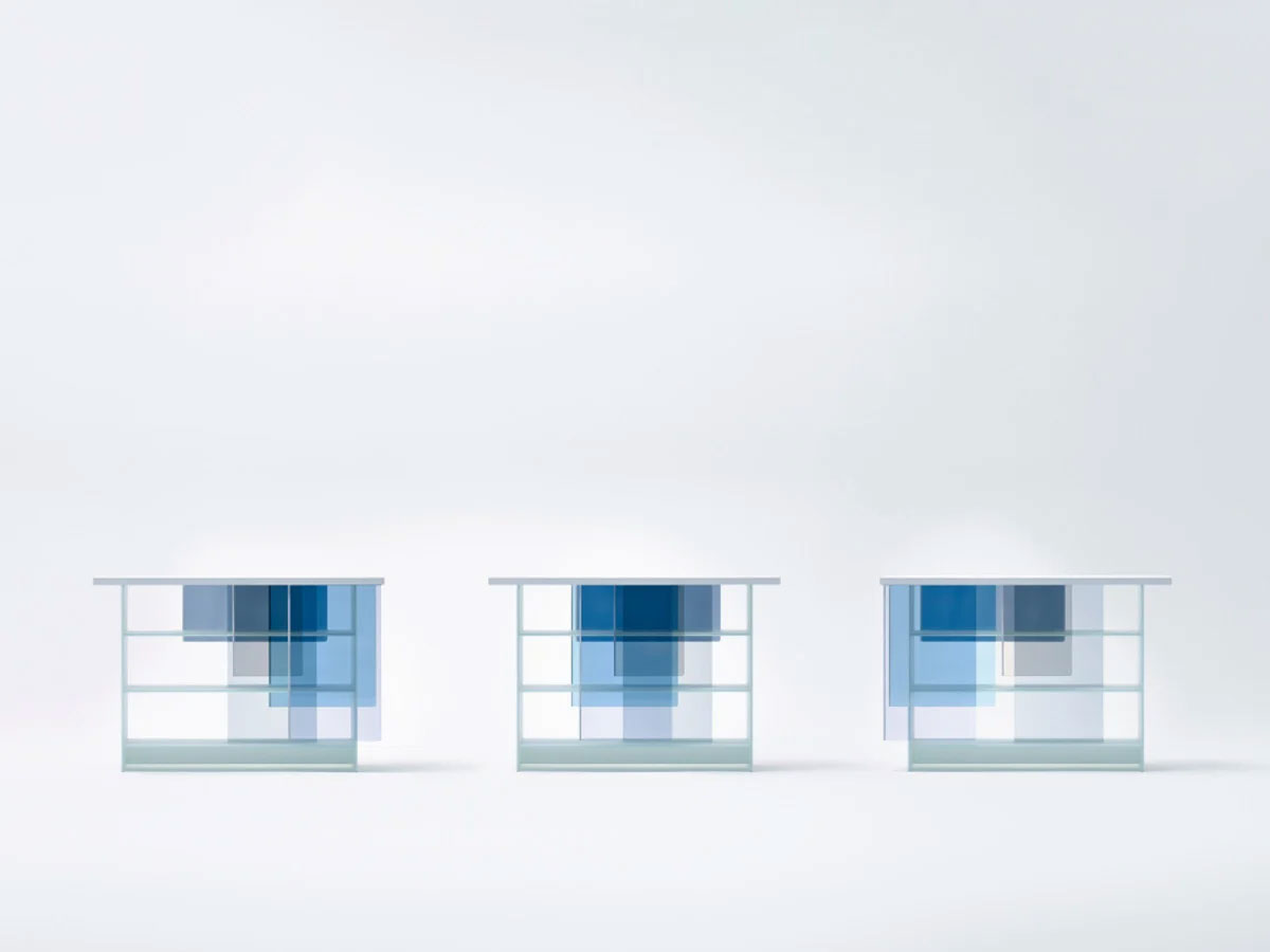 Glas Italia Layers Bookshelf