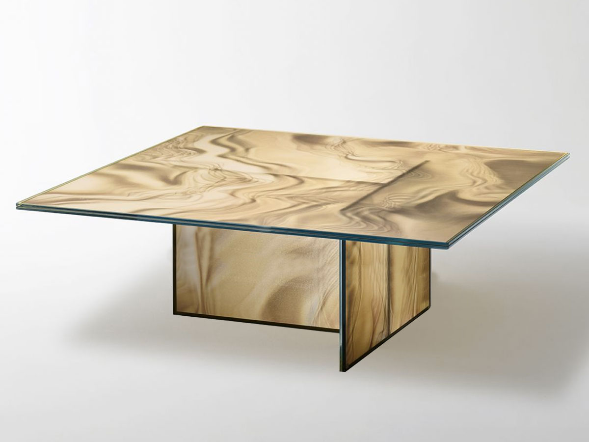 Glas Italia Liquefy Square Rectangular Table