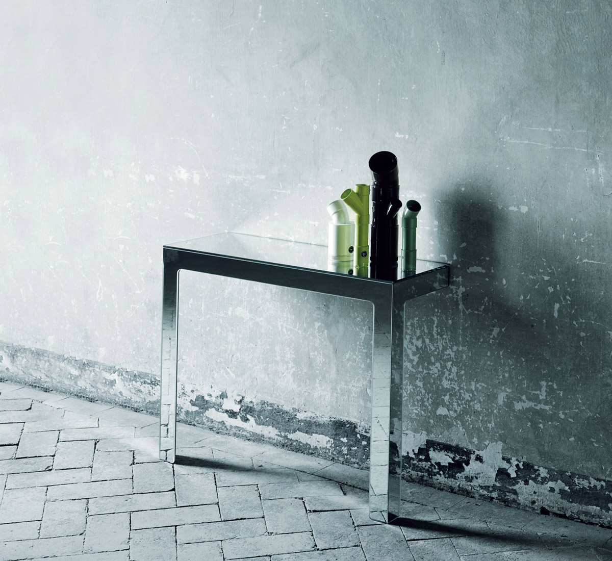 Glas Italia Mirror Console