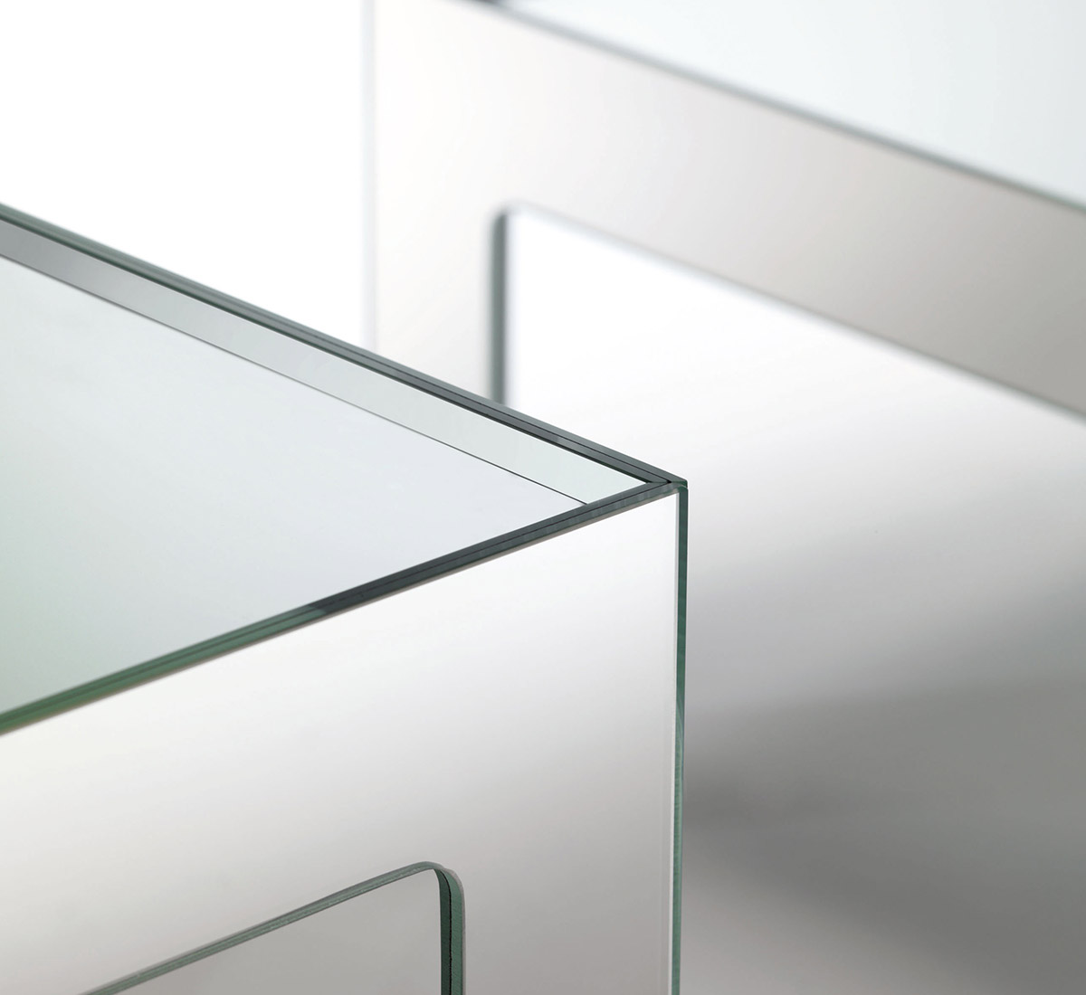 Glas Italia Mirror Coffee Table