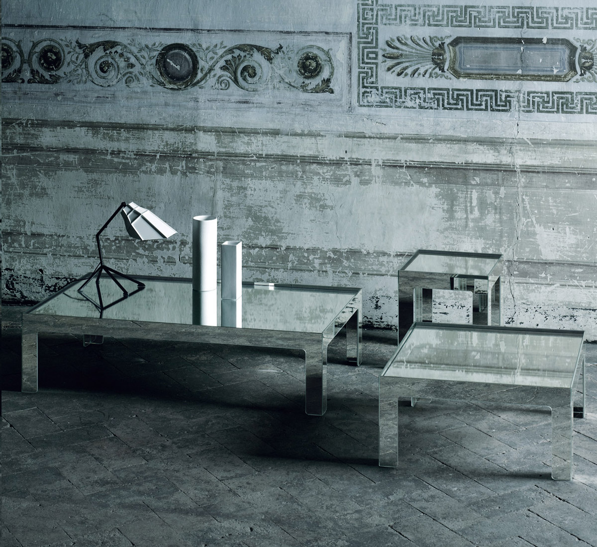 Glas Italia Mirror Coffee Table