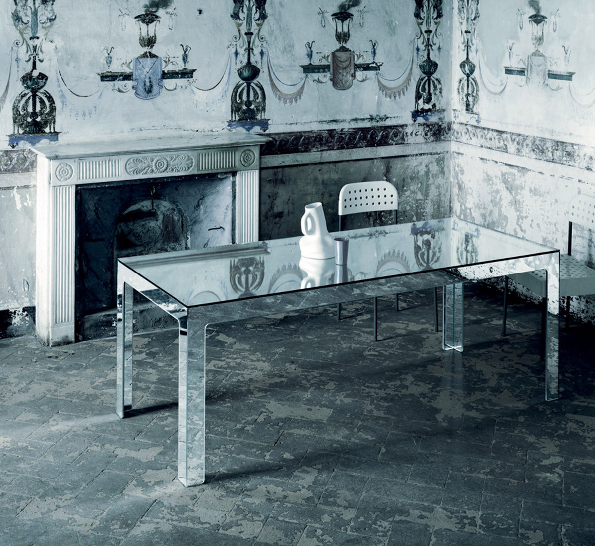 Glas Italia Mirror Table