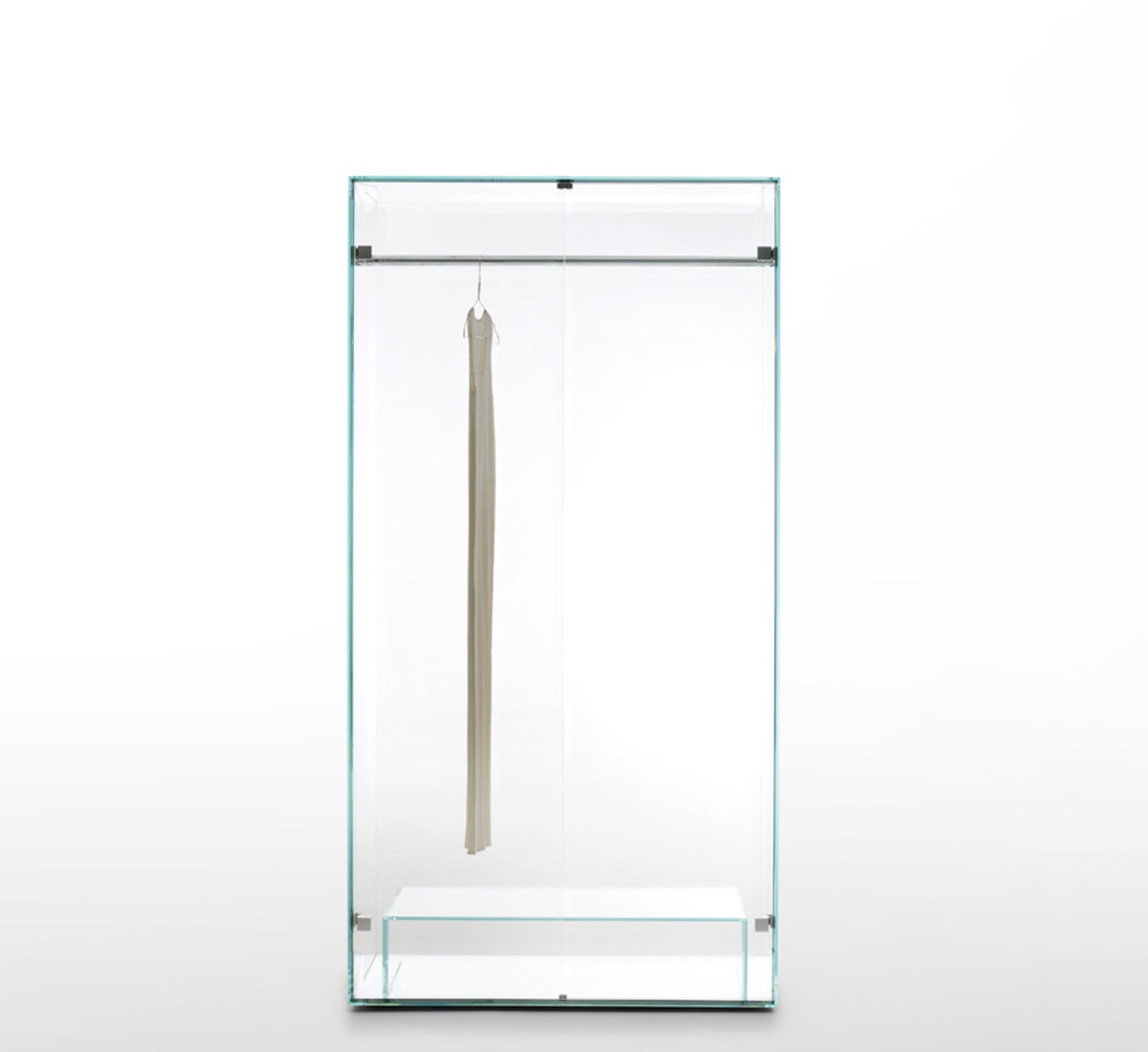 Glas Italia Prism Glass Wardrobe