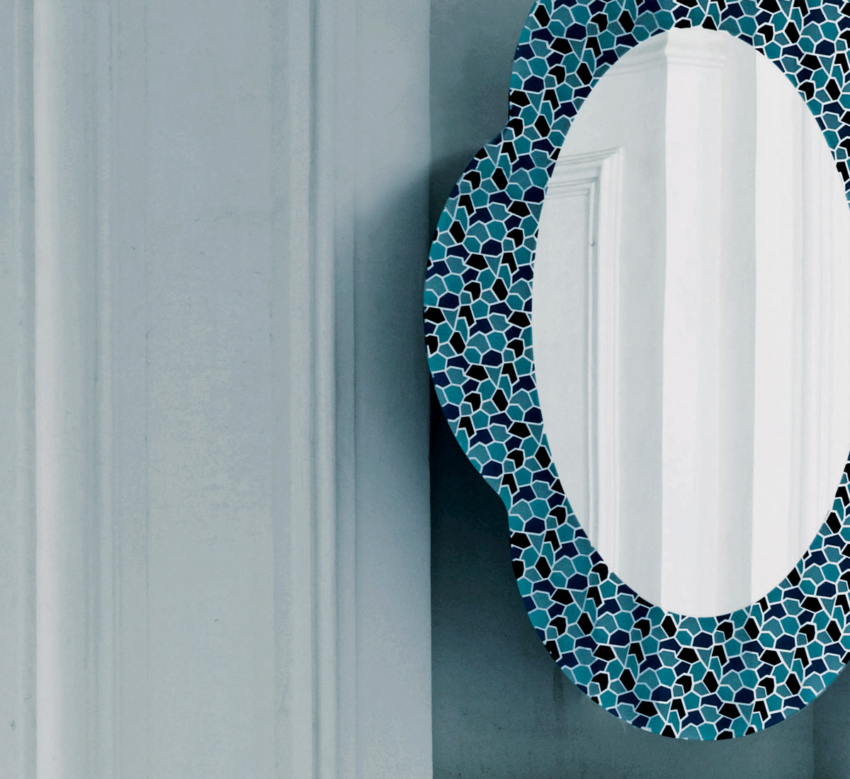 Glas Italia Settecento Mirror