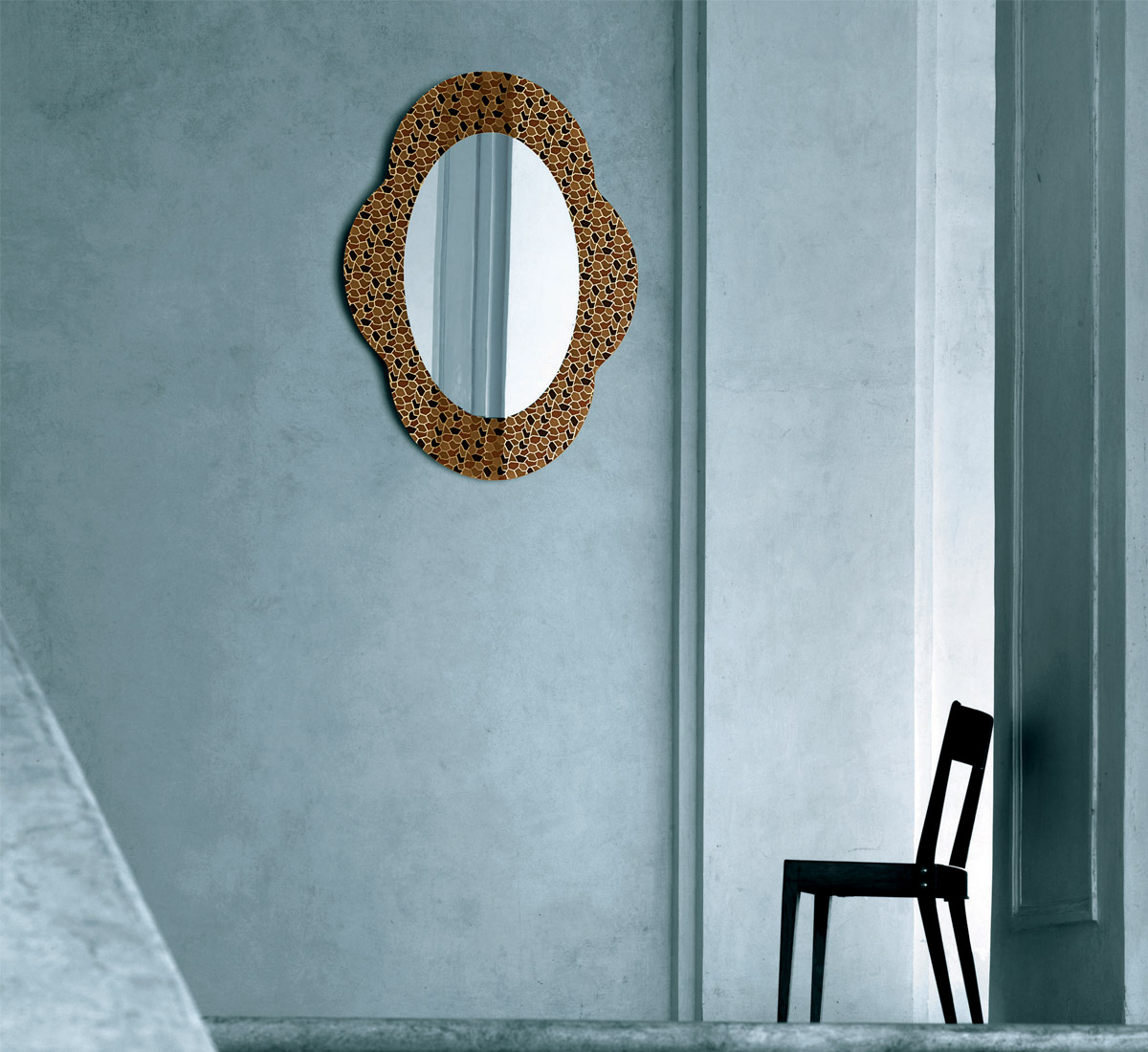 Glas Italia Settecento Mirror