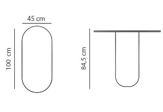 Glas Italia Shimmer Console