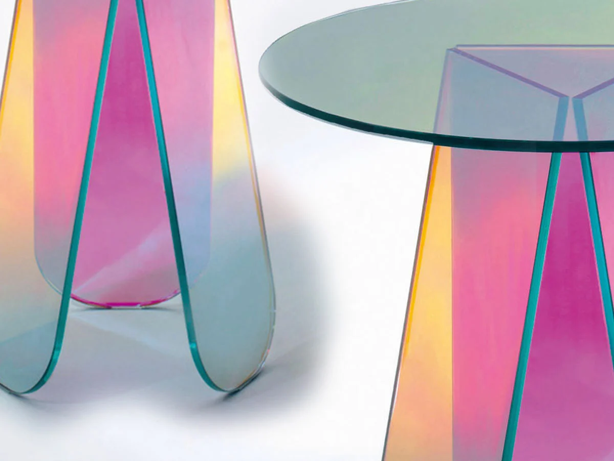 Glas Italia Shimmer Low Table O 65 Cm Shi02l