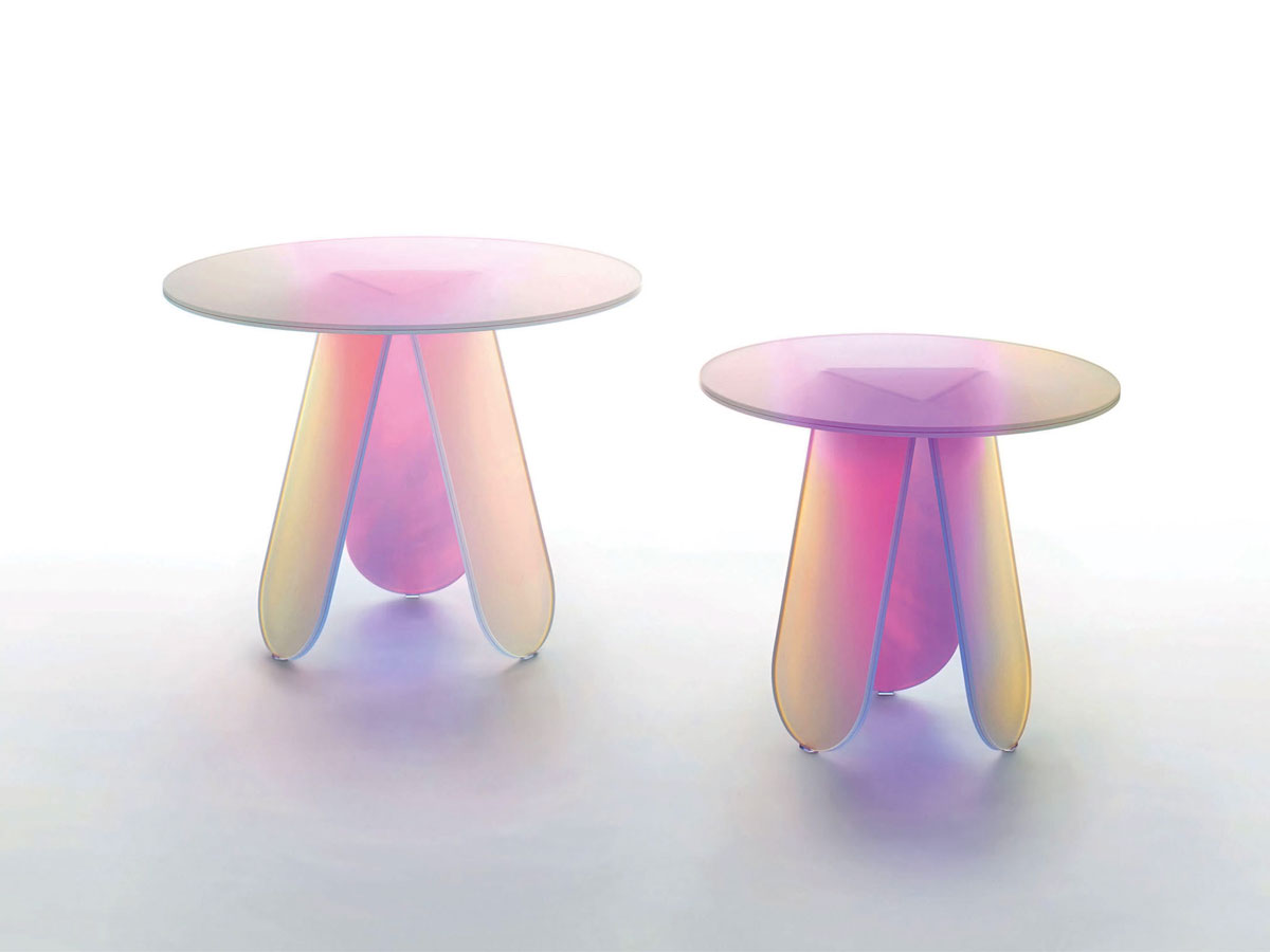 Glas Italia Shimmer Low Table O 65 Cm Shi02l
