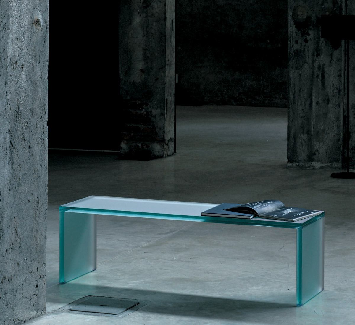 Glas Italia Triennale Bench Crystal
