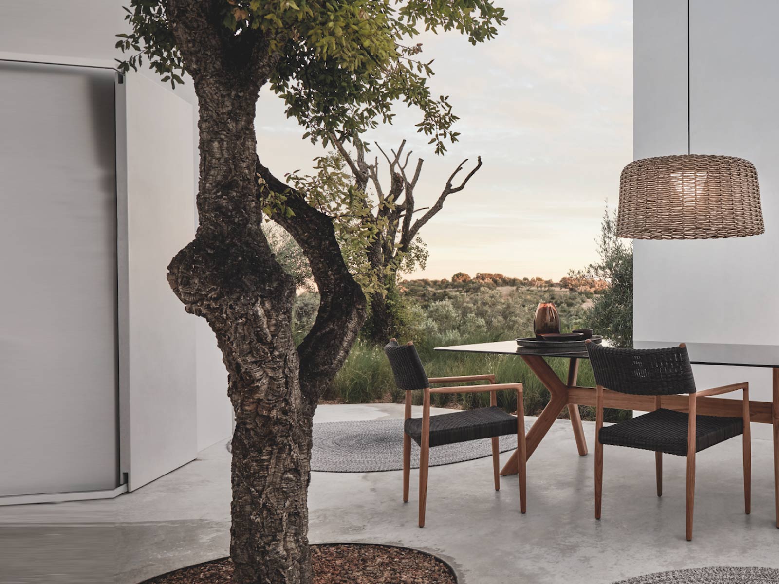 Gloster Ambient Mesh Large Outdoor Suspension Lamp