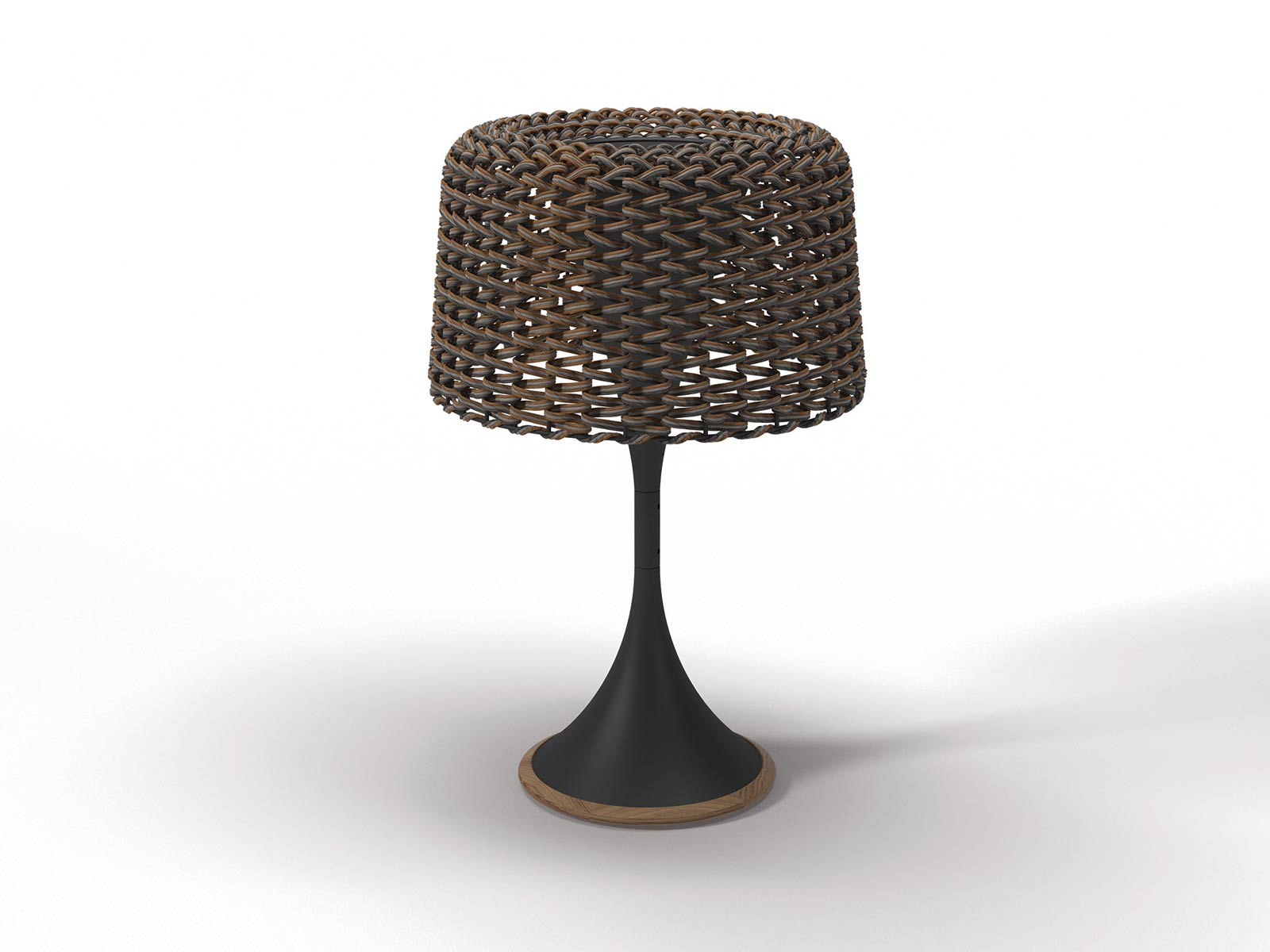 Gloster Ambient Mesh Small Lantern Outdoor Floor Lamp