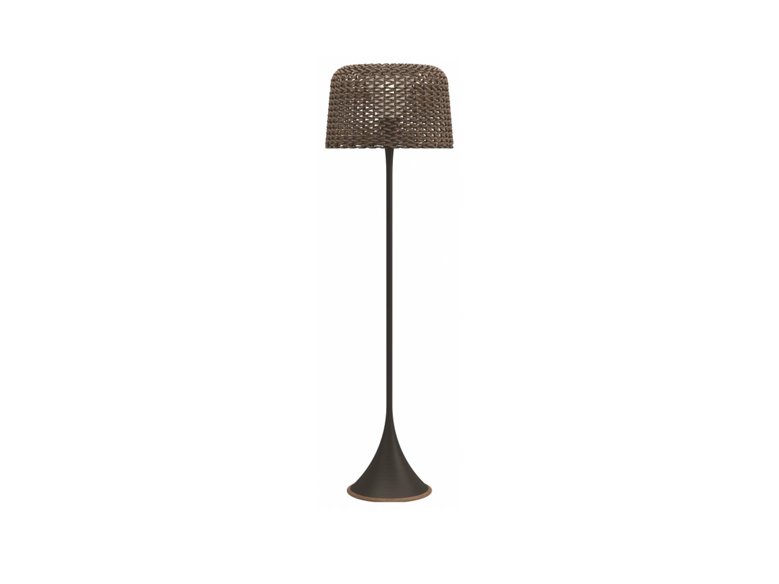 Gloster Ambient Mesh Tall Lantern Outdoor Floor Lamp