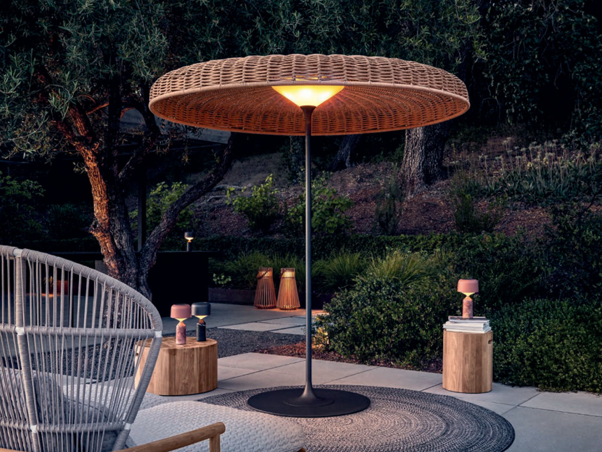 Gloster Ambient Sol Parasol Lighting