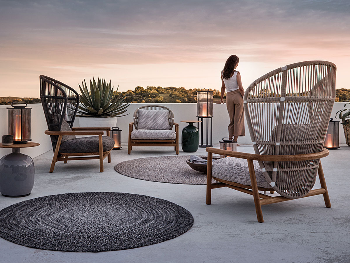 Gloster Fern Low Back Lounge Chair