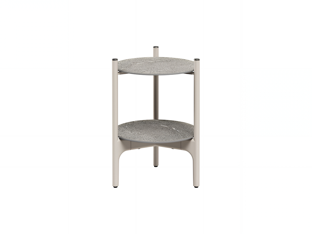 Gloster Grand Sail Side Table Ceramic Top