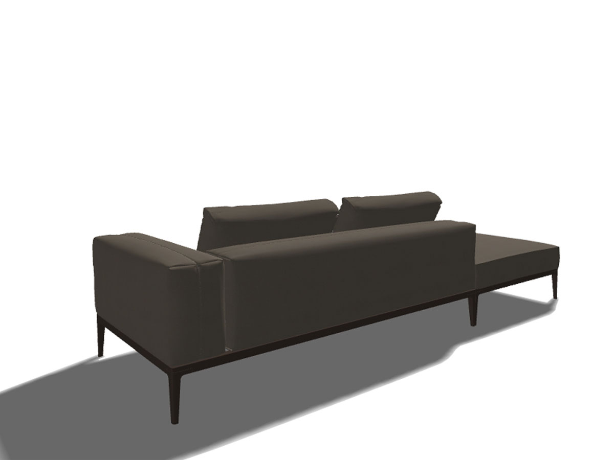 Gloster Grid Sofa Composition Grade B0203 Blend Latte