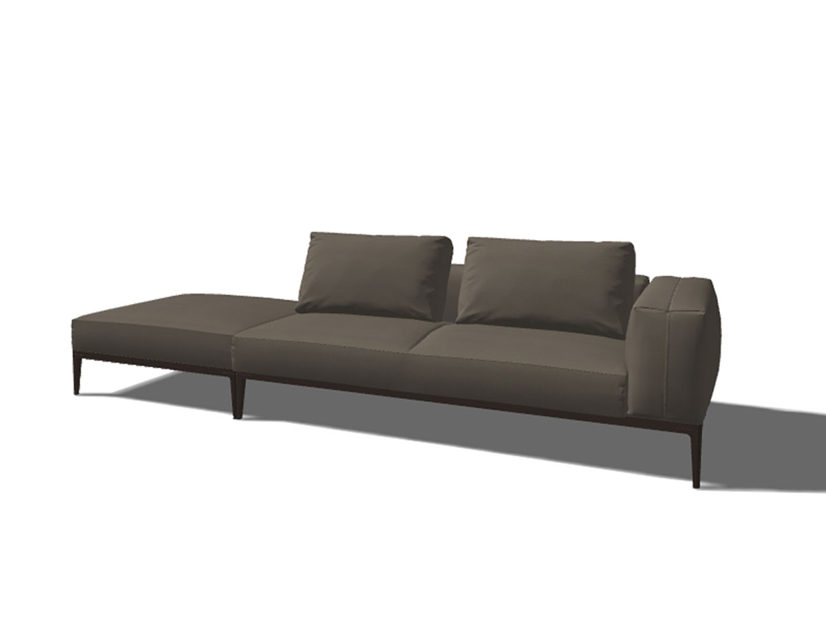 Gloster Grid Sofa Composition Grade B0203 Blend Latte