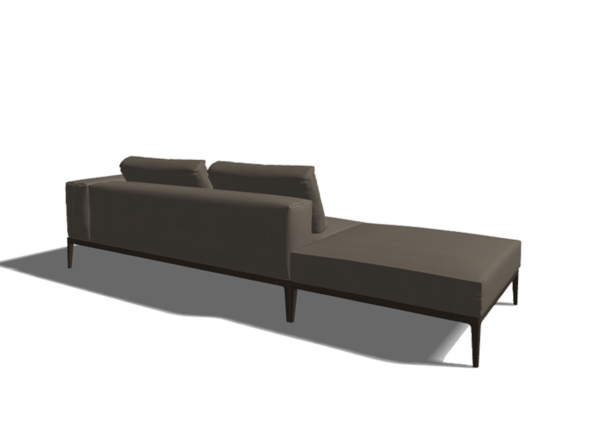 Gloster Grid Sofa Composition Grade B0203 Blend Latte